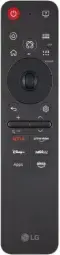Pults LG MR25GA Magic Remote Black