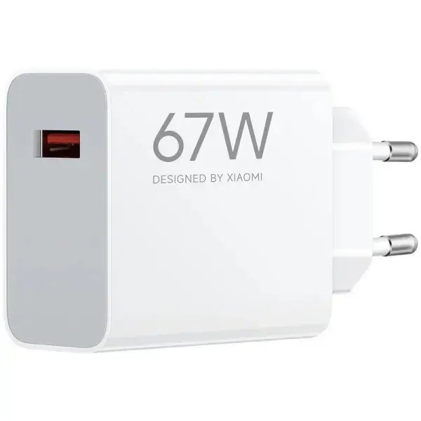Xiaomi MDY-12-EH tīkla lādētājs | 67W | USB-A | balts