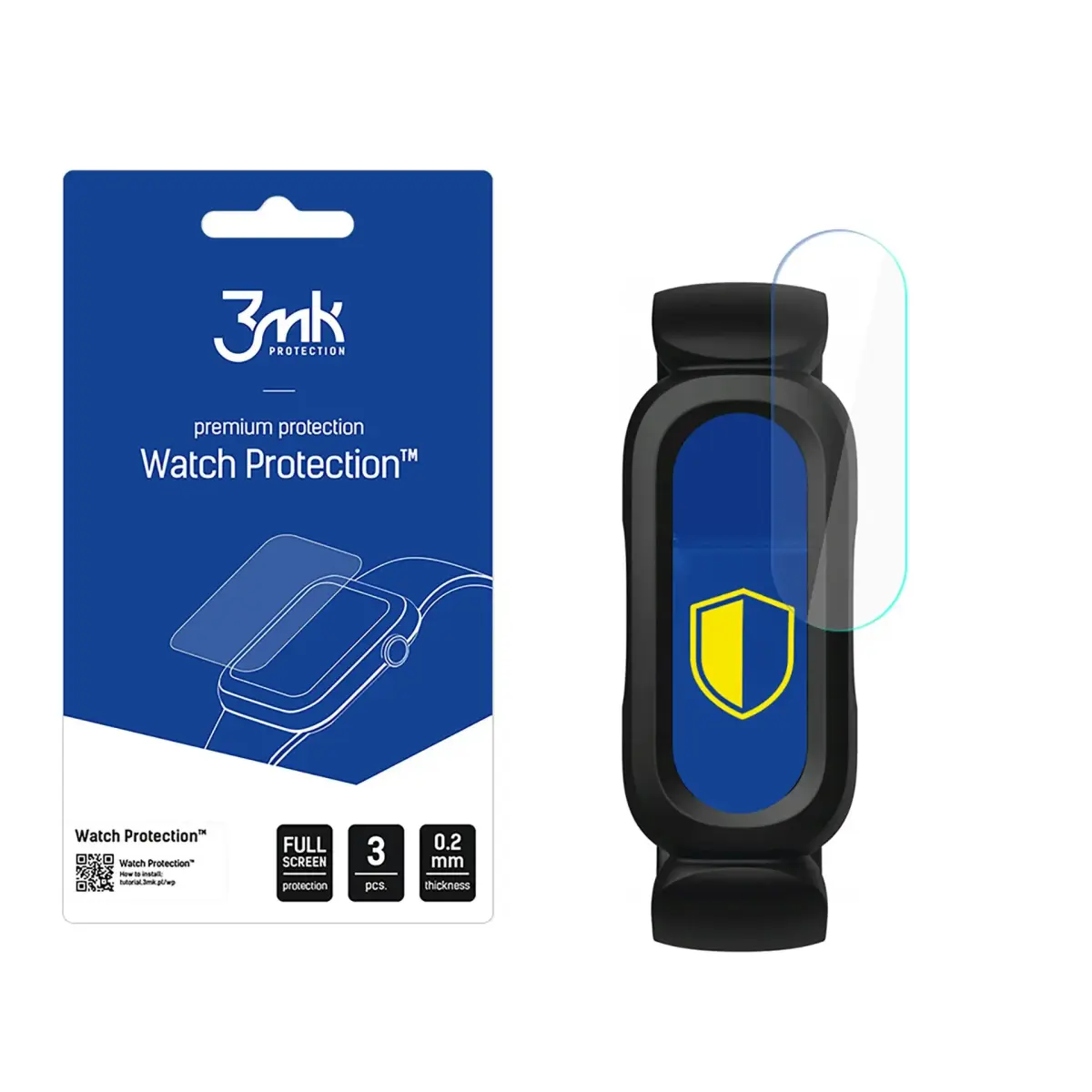 3mk Protection screen protector film for Fitbit Ace 3
