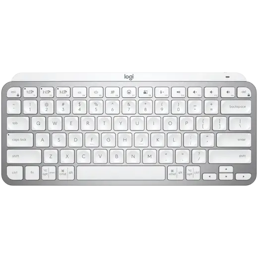LOGITECH MX Keys Mini Bluetooth Illuminated Keyboard - PALE GREY - US INT'L - B2B