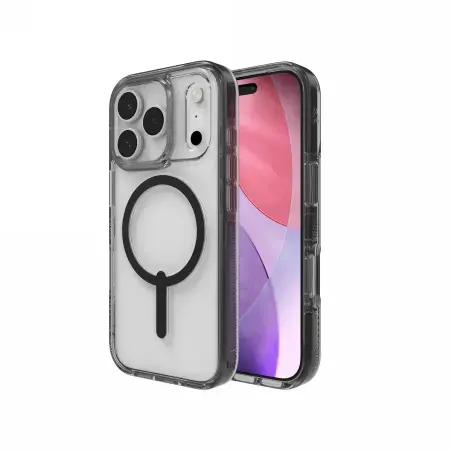 ZAGG Santa Cruz Snap MagSafe Case for iPhone 17 Pro - Clear Black