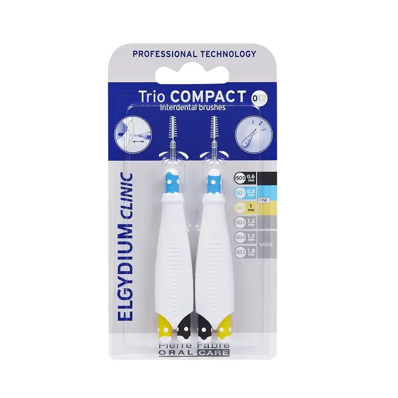 Set Duo, Elgydium, Interdental Brush, 2 pcs