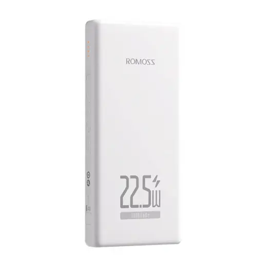 Ārējais akumulators Romoss PRC10 10000mAh 22.5W (balts)