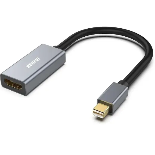 BENFEI adapter mini DisplayPort to HDMI gray