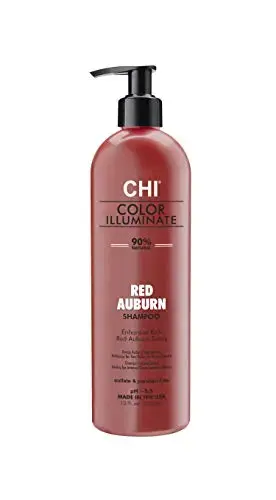 Chi by CHI COLOR ILLUMINATE SHAMPOO RED AUBURN 12 OZ for UNISEX