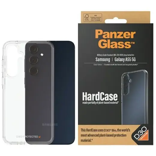 PanzerGlass HardCase Sam A55 5G A556 D3O 3xMilitary grade 0470