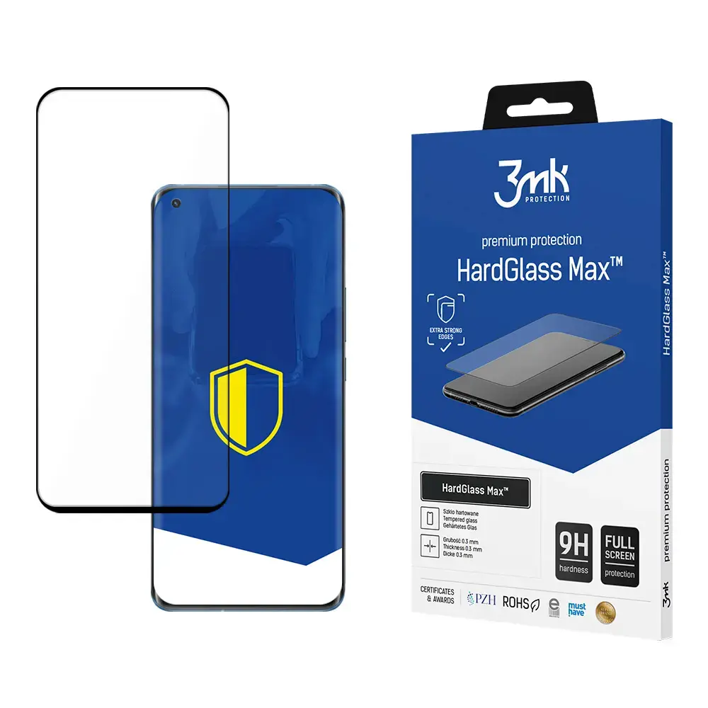 Xiaomi Mi 11 5G Black - 3mk HardGlass Max™ screen protector