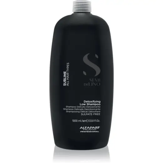 Alfaparf Milano Semi Di Lino Sublime Cleansing Detoxifying Shampoo for All Hair Types 1000 Ml
