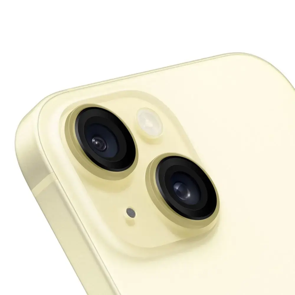 OBAL:ME Lens Protector for Apple iPhone 15|15 Plus Yellow