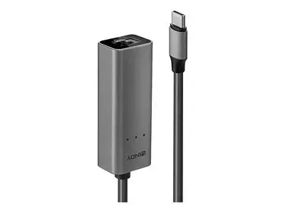 Lindy - network adapter - USB-C 3.1 - 10M|100M|1G|2.5 Gigabit Ethernet