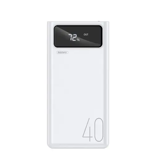Remax RPP-113 MENGINE Series Power Bank Портативный аккумулятор 40000 mAh | 2.1A белый