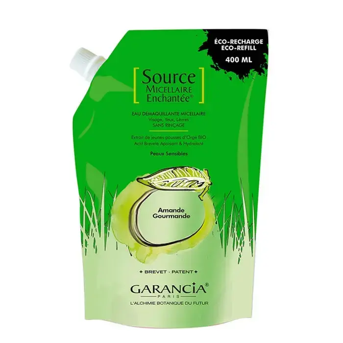 Garancia Source Micellaire Enchanté Almond Eco-Refill Makeup Remover 400ml