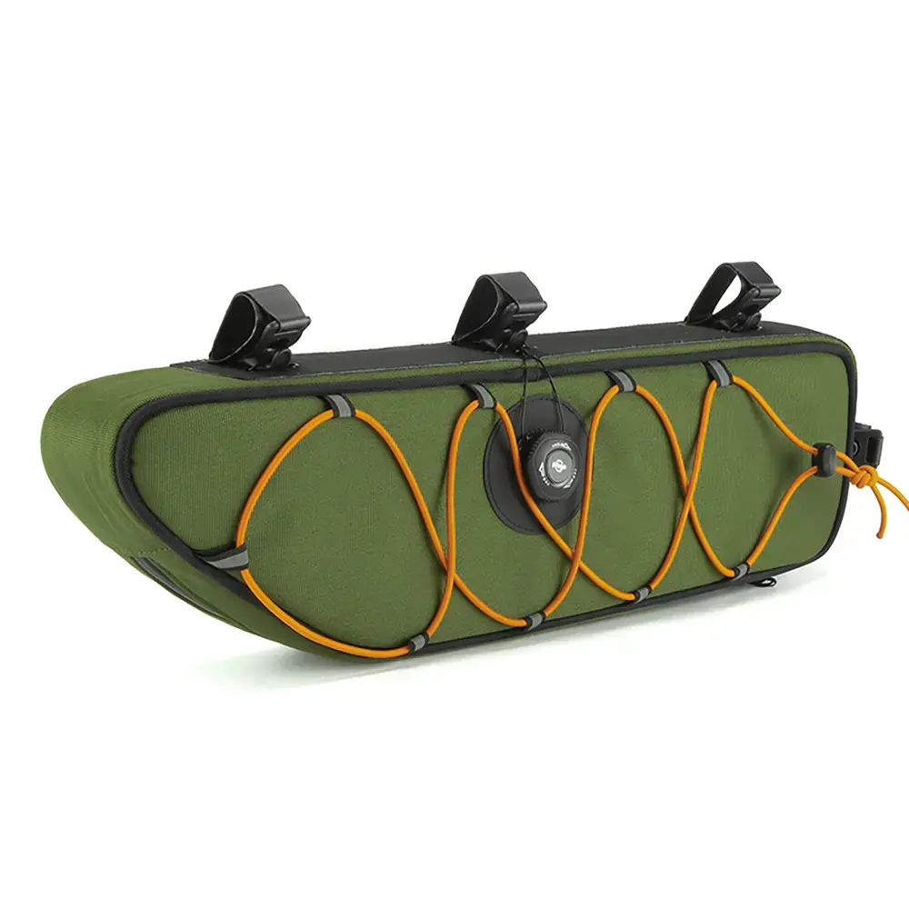 Torba pod ramę 2L Rockbros TL003 ROAD TO SKY wodoodporna – zielona