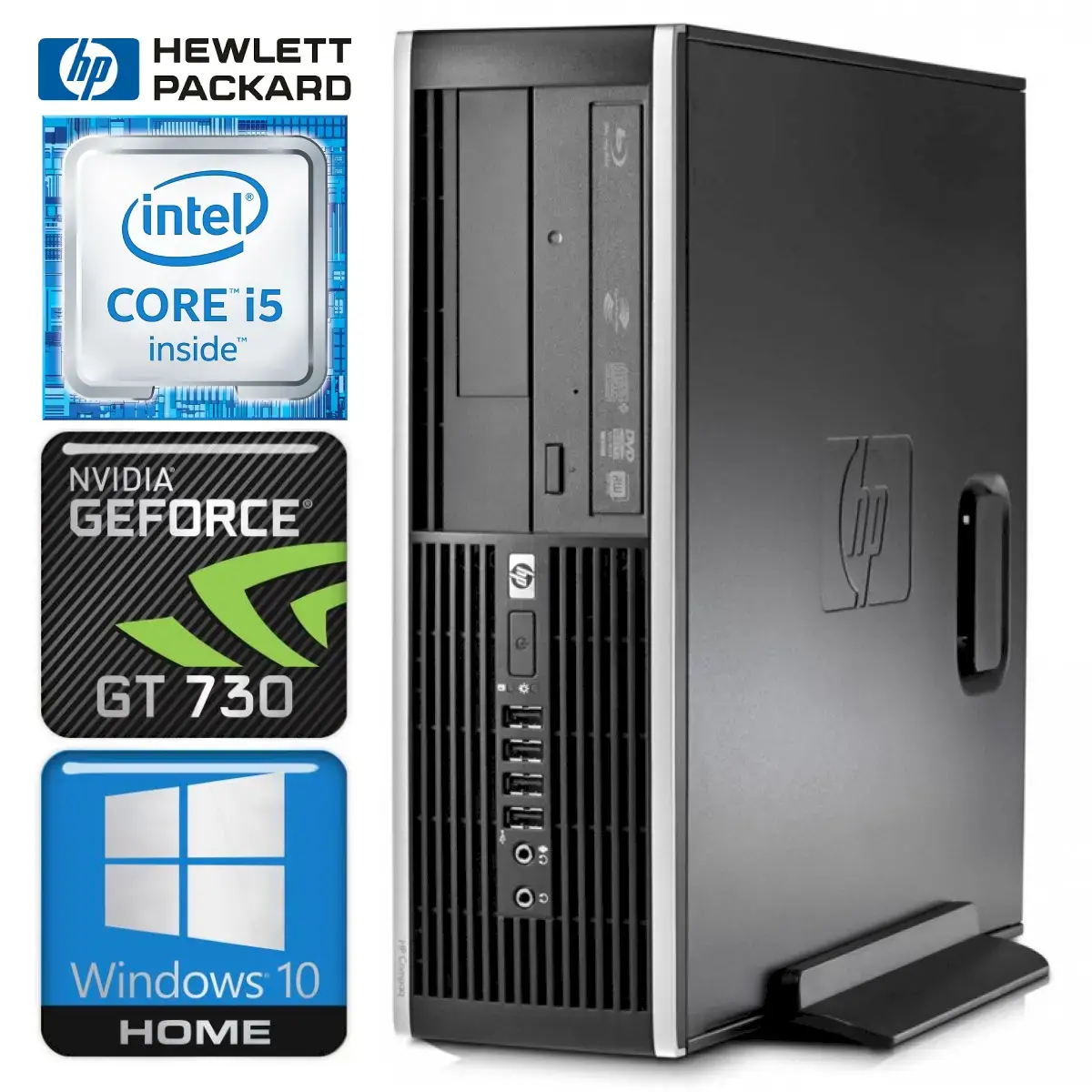HP 8100 Elite SFF i5-650 16GB 1TB GT730 4GB DVD WIN10 [refurbished]
