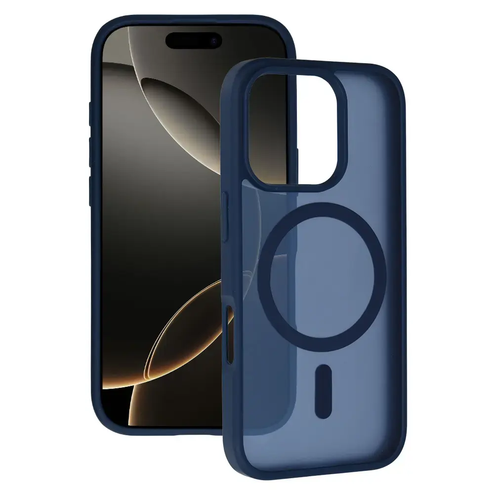 Tel Protect Aura Matte Magsafe Case for Iphone 15 navy