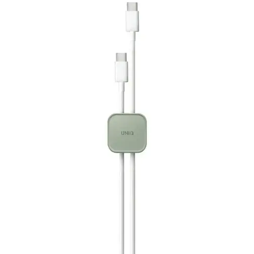 UNIQ Pod samoprzylepny organizer do kabli zestaw 8szt zielony|mist green
