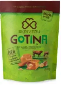SKRĪVERU GOTIŅA ar lazdu riekstiem 250g