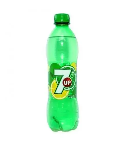 Carbonated drink 7UP Lemon-Lime, PET, 0.5l (DEP)