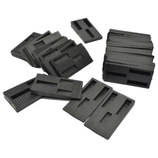 Plastic wedge for laminate floor installation 25pcs