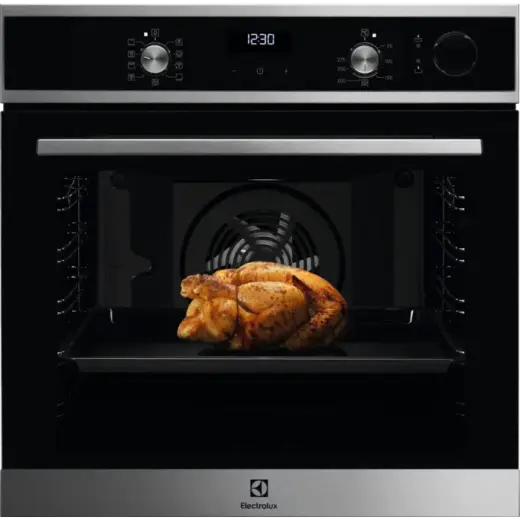 Electrolux tvaika cepeškrāsns, nerūsējoša tērauda (iebūvējama)