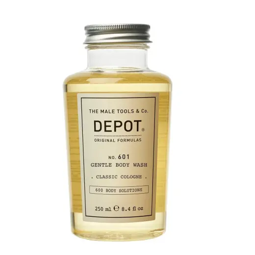 Depot, 600 Body Solutions No. 601, Botanical Complex, Cleansing, Classic Cologne, Body Wash, 250 ml
