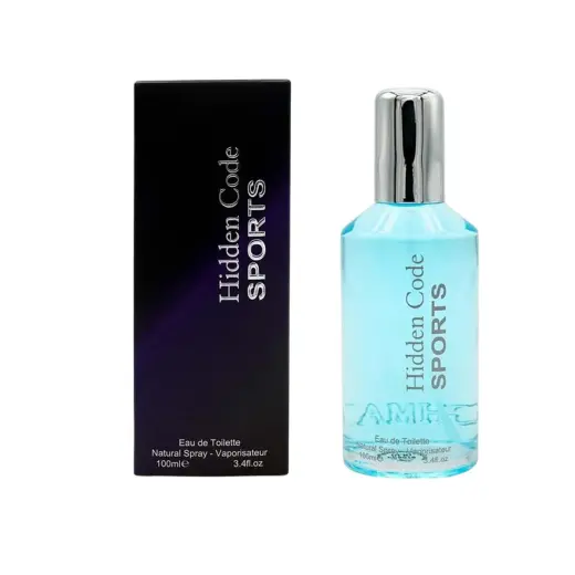 Fine Perfumery Hidden Code Sports (EDT) Eau de Toilette for Men 100 ml