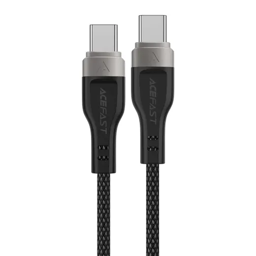 3in1 Cable Acefast C11-03 USB-C - USB-C 480Mb|s 100W 1.2m - black