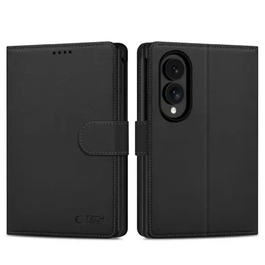 TECH-PROTECT Wallet knyginio tipo telefono dėklas Samsung Galaxy Z Fold 8 (F971) juodas