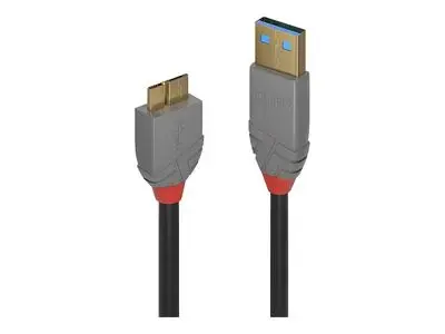 Lindy Anthra Line - USB cable - USB Type A to Micro-USB Type B - 1 m