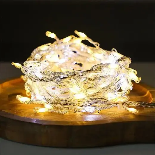 Lampki choinkowe LED - 2,5m/252 lampek   warm white/cold white EHD-LS07