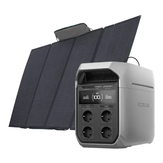 Set: EcoFlow Delta 3 Plus power station + 400W photovoltaic panel.