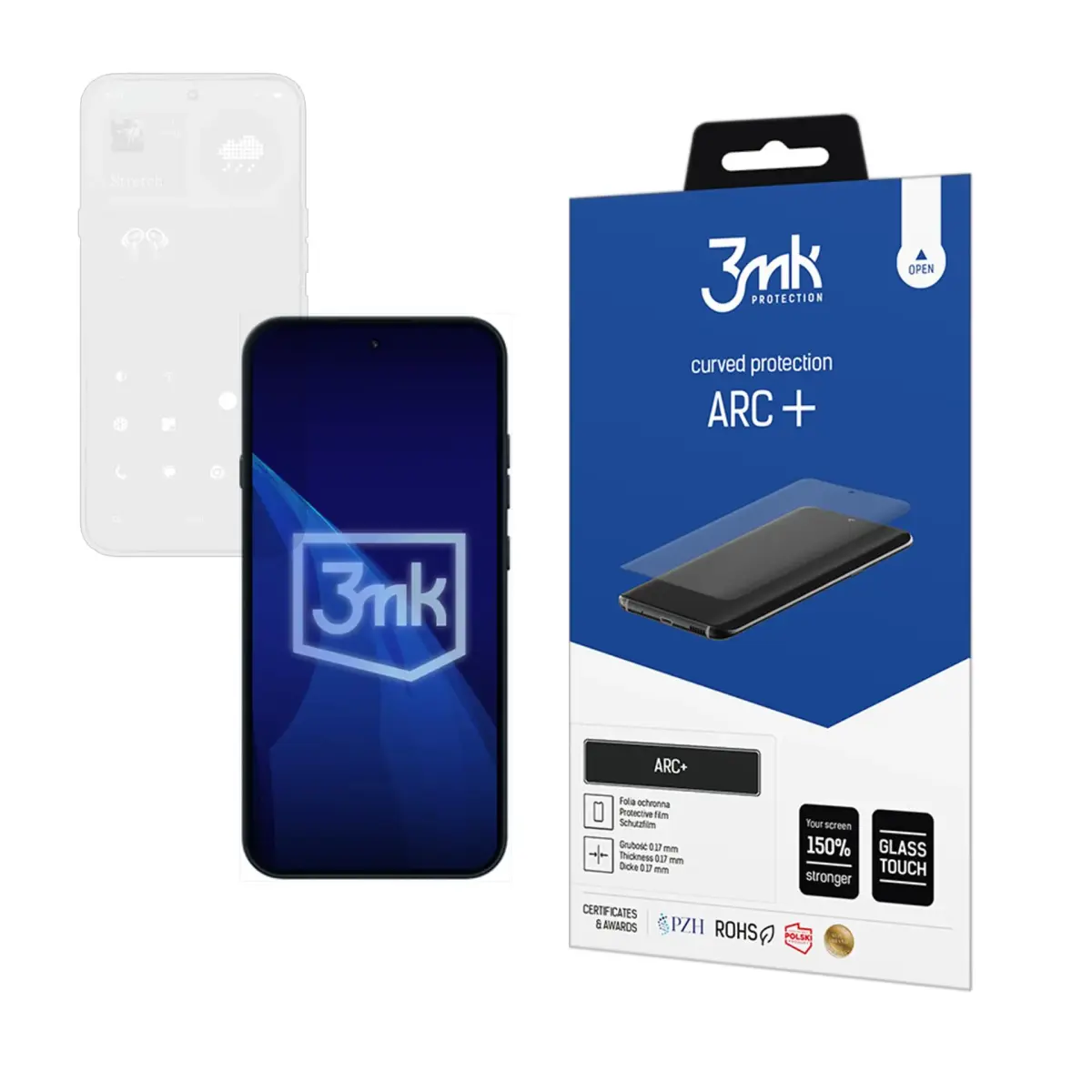 3mk Protection 3MK ARC+ Fullscreen Protective