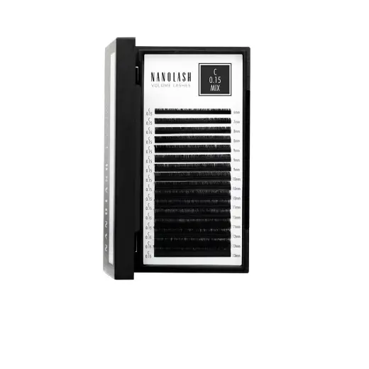 Nanolash - Volume Lashes Pestanas Postizas 015 C 6 13 Mm 1 U