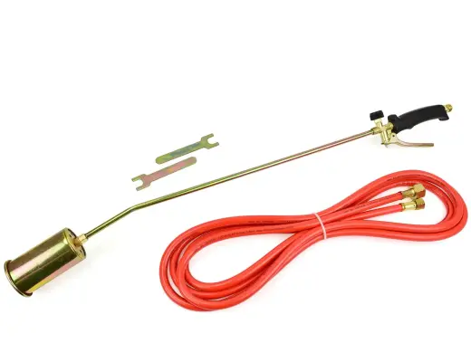 Garais sildīšanas deglis 58kW ar vienu galvu 60mm L85cm