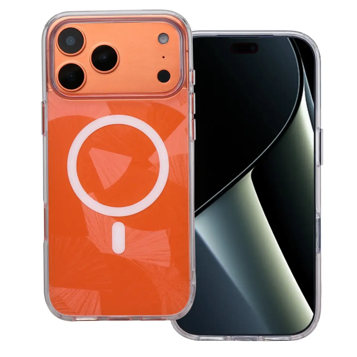 Flash Mag case for iPhone 17 Pro Max 6,9" orange