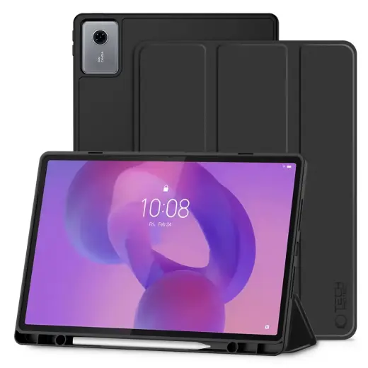 Tech-Protect SC pildspalva Lenova IDEA TAB Plus 12.1 TB-361 melna
