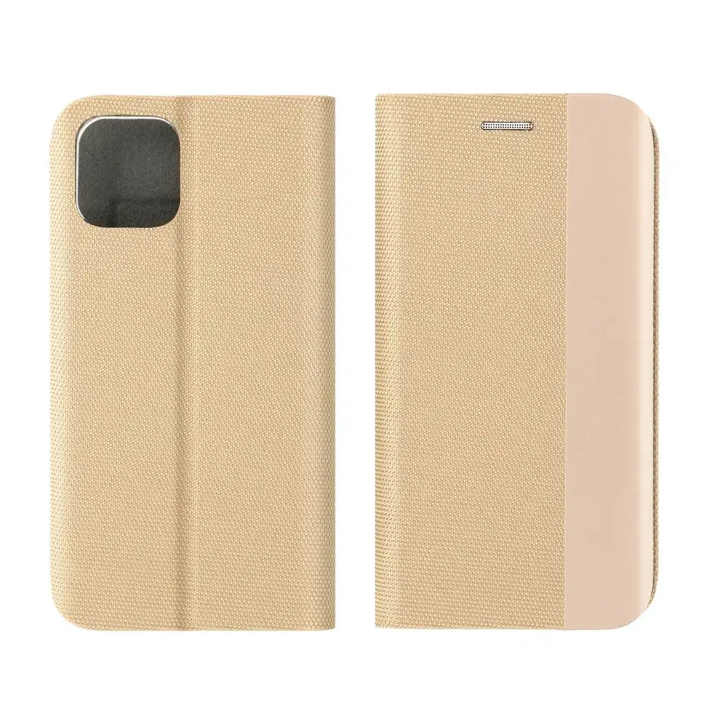 Fusion Sensitive Book case for Xiaomi Redmi 14C gold