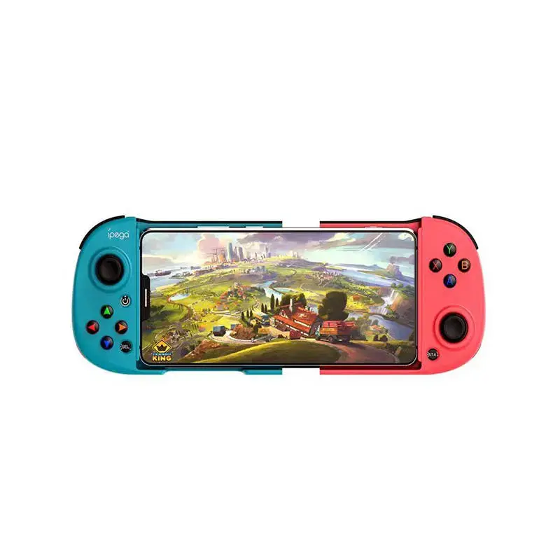 iPega PG-9217B Wireless Gaming Controller with smartphone holder (red&blue)