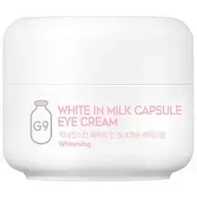 G9SKIN White In Milk Capsule Brightening Eye Cream - Rich Brightening Skin Cream 30.0g