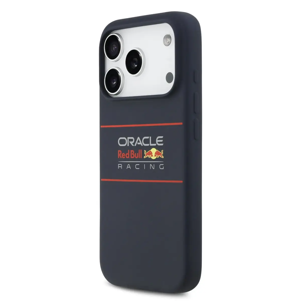 Red Bull Silicone Horizontal Logo MagSafe for iPhone 17 Pro Max Navy
