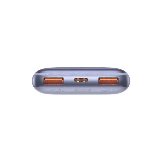 Baseus Bipow Pro powerbank 10000mAh 22.5W + кабель USB 3A 0.3m фиолетовый (PPBD040005)
