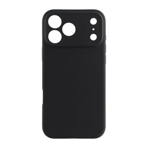 Forcell F-Protect Rubber Premium telefoni ümbris MagSafe toega iPhone 17 Pro Max must