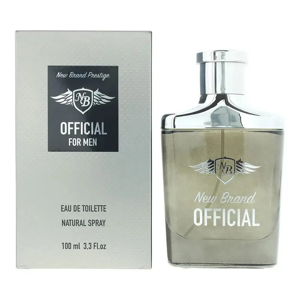 New Brand Prestige, Official, Eau De Toilette, For Men, 100 ml