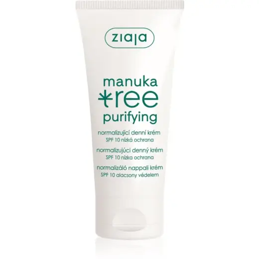 Ziaja Krem Normalizujcy Na Dzie SPF 10 Manuka Tree Purifying