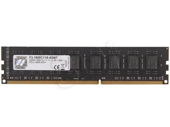 G.Skill DDR3 8GB 1600MHz CL11 1.5V