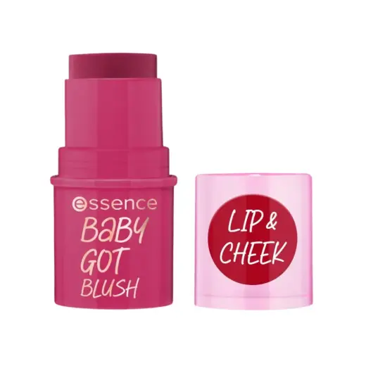 Essence, Baby Got Blush, Natural Blush, Blush Stick, 50, Cherry Cherry Baby, 5.5 ml