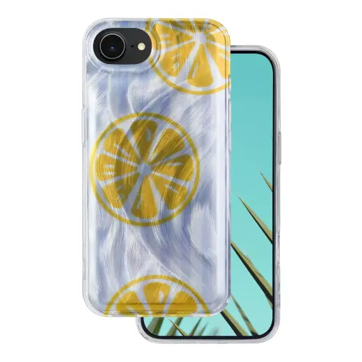Ultra Trendy Summer telefono dėklas iPhone 16e | iPhone 17e geltonas
