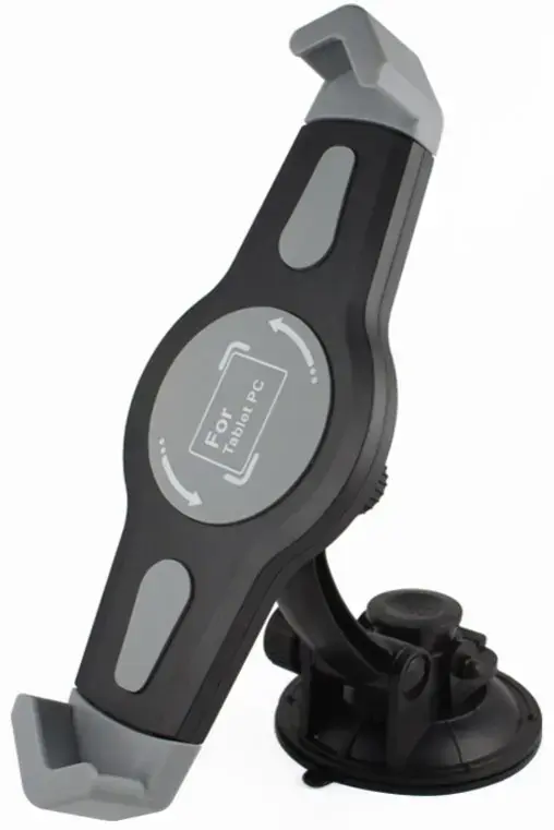 Omega 2in1 Tablet Holder 7-10'' on Windshield Black