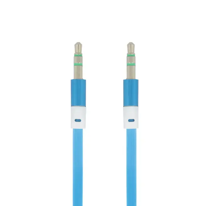 Forever audio cable jack 3,5mm - jack 3,5mm 1,0 m blue