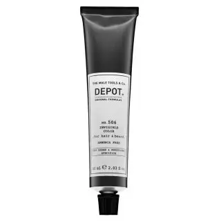 Depot No. 506 Invisible Color Semi-permanente-farbe Für Haar Und Bart Graphite 60 Ml
